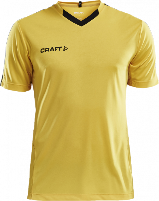 Craft - Progress Contrast Jersey - Yellow & black